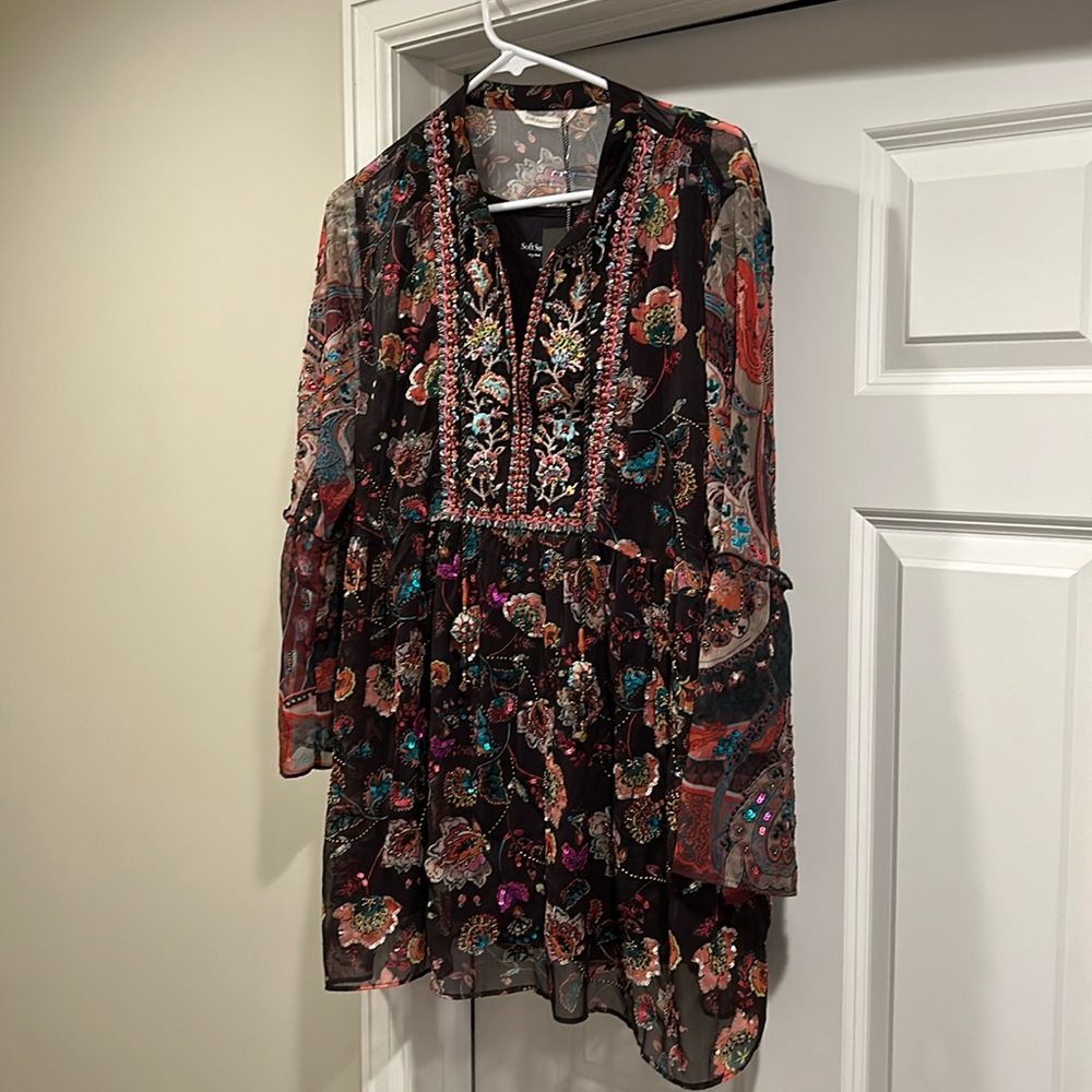 Soft Surroundings beaded tunic